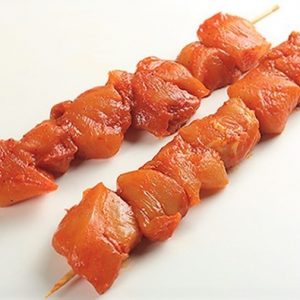 Pincho moruno rojo en palo